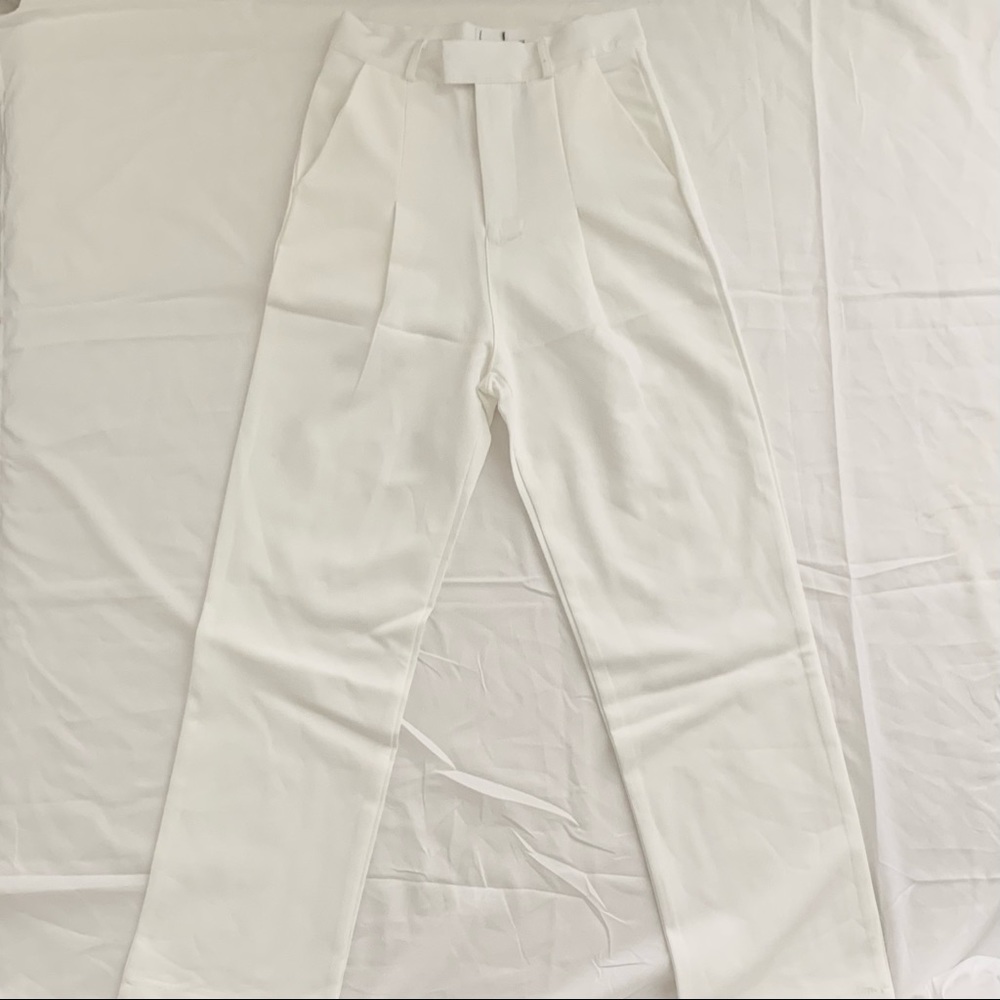 PRINCESS POLLY WHITE PANTS